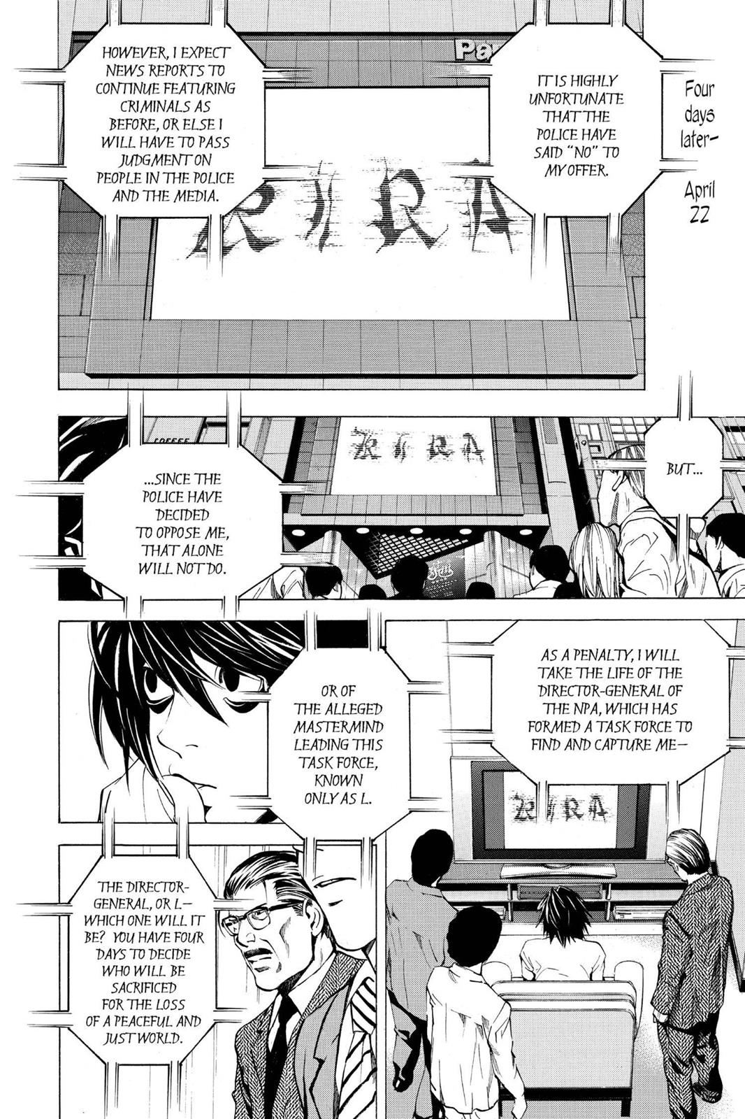 Death Note Chapter 22