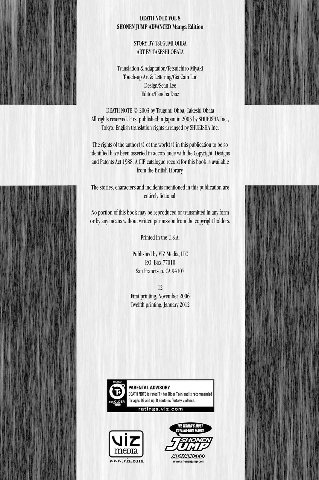 Death Note Chapter 61