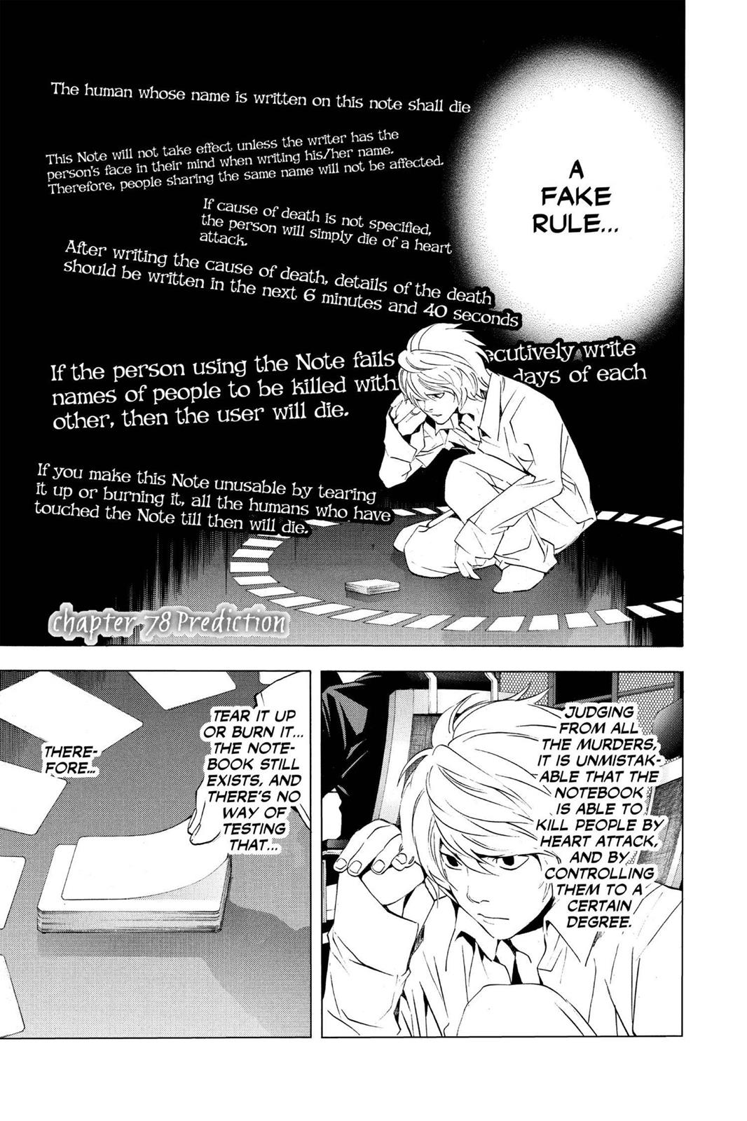 Death Note Chapter 76