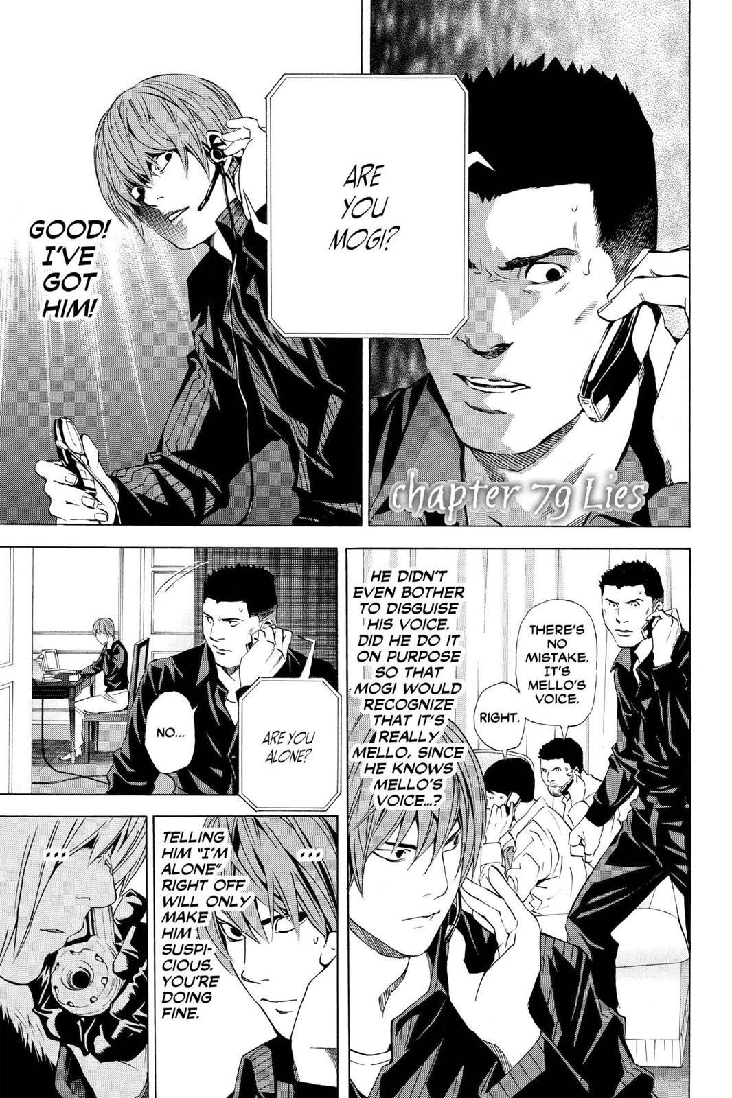 Death Note Chapter 77