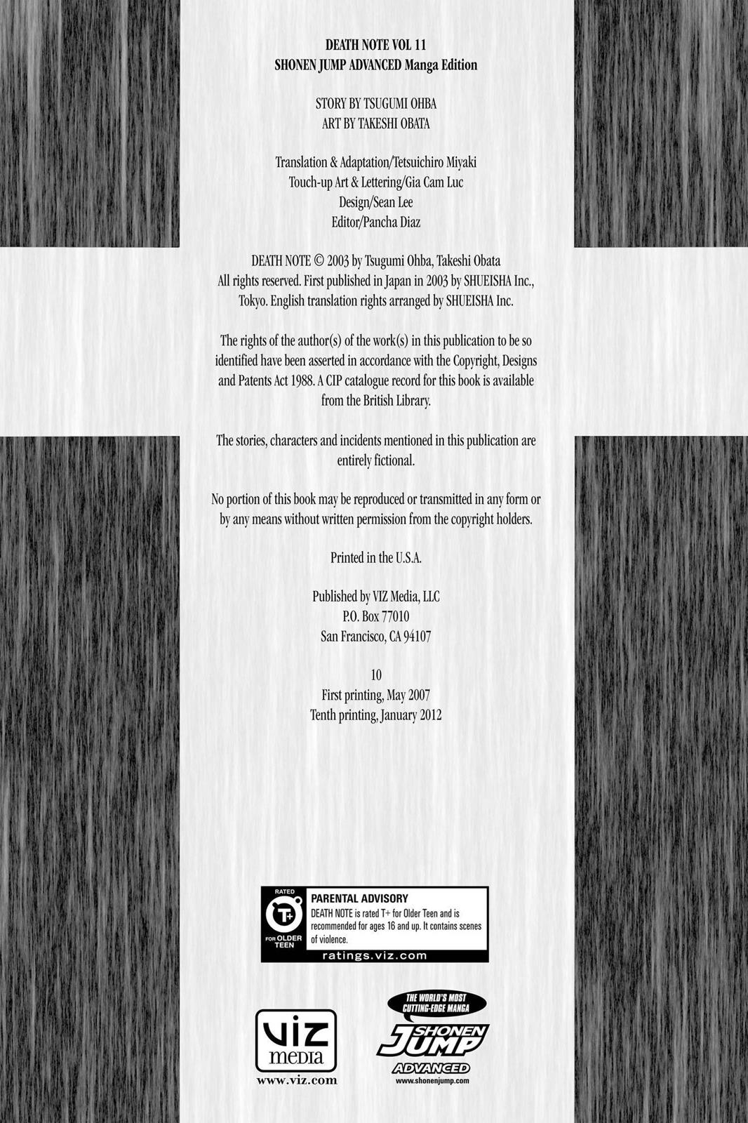 Death Note Chapter 87