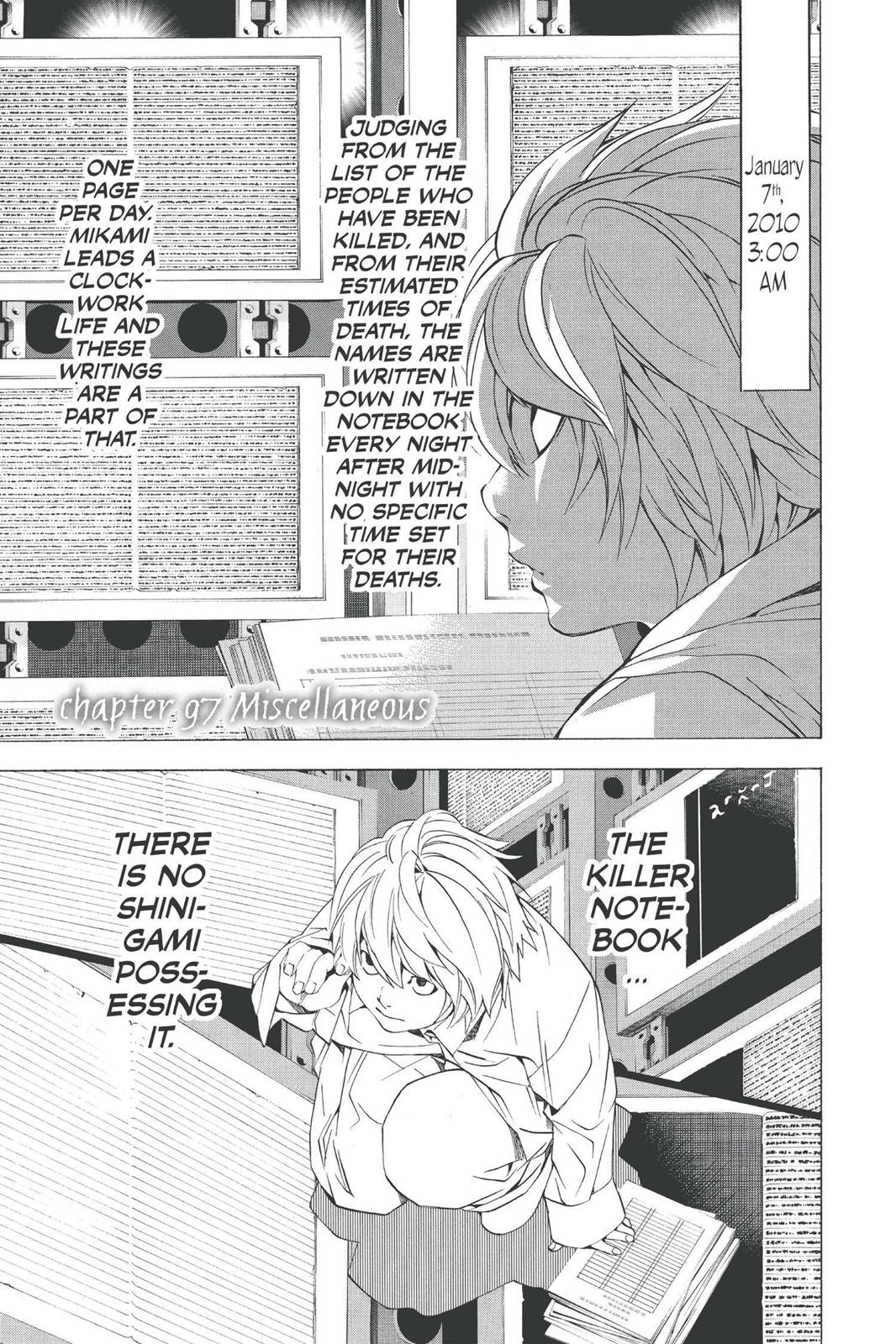Death Note Chapter 95