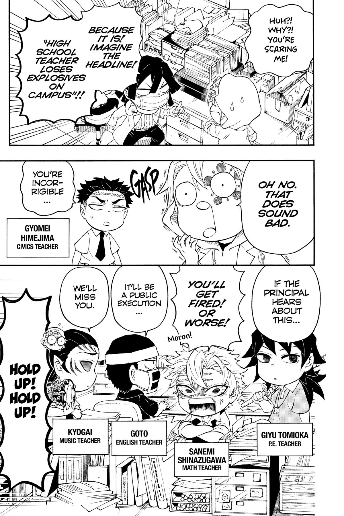 Demon Slayer - Kimetsu Academy Chapter 23 17