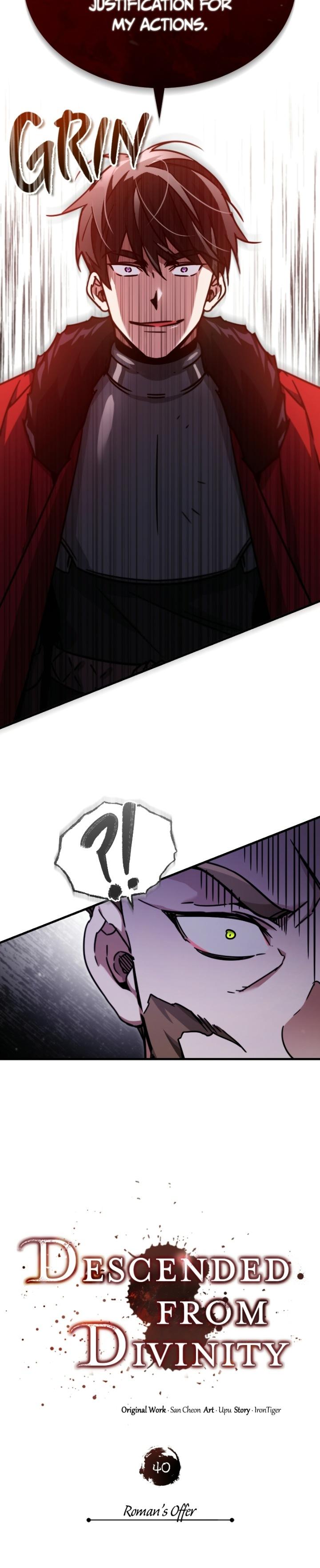 Descended from Divinity Chapter 40