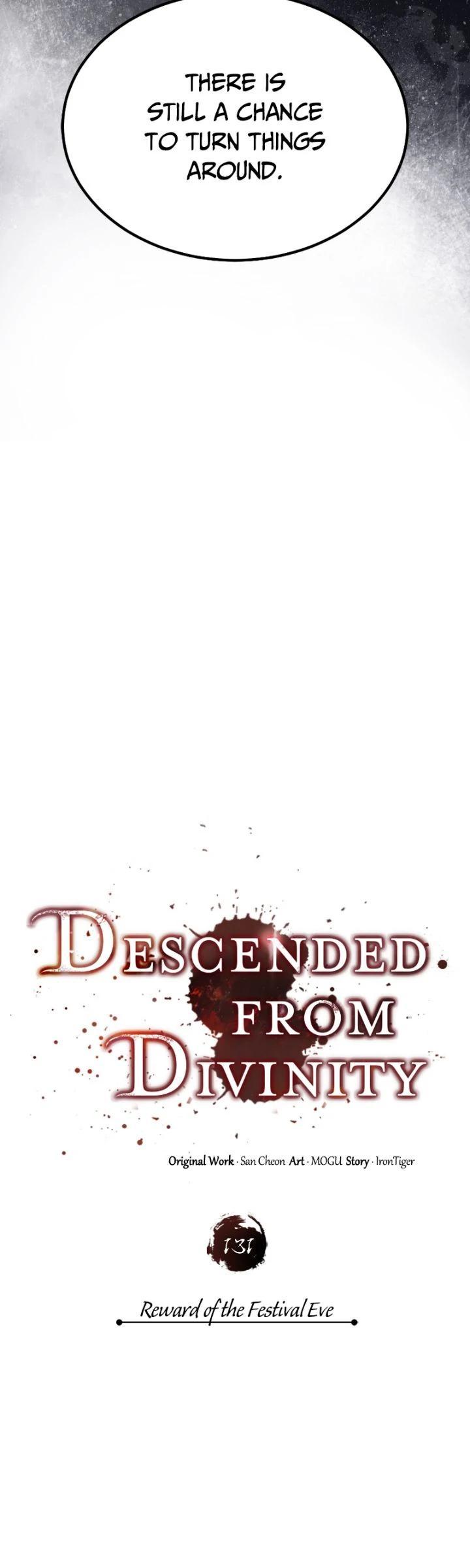 Descended from Divinity Chapter 130