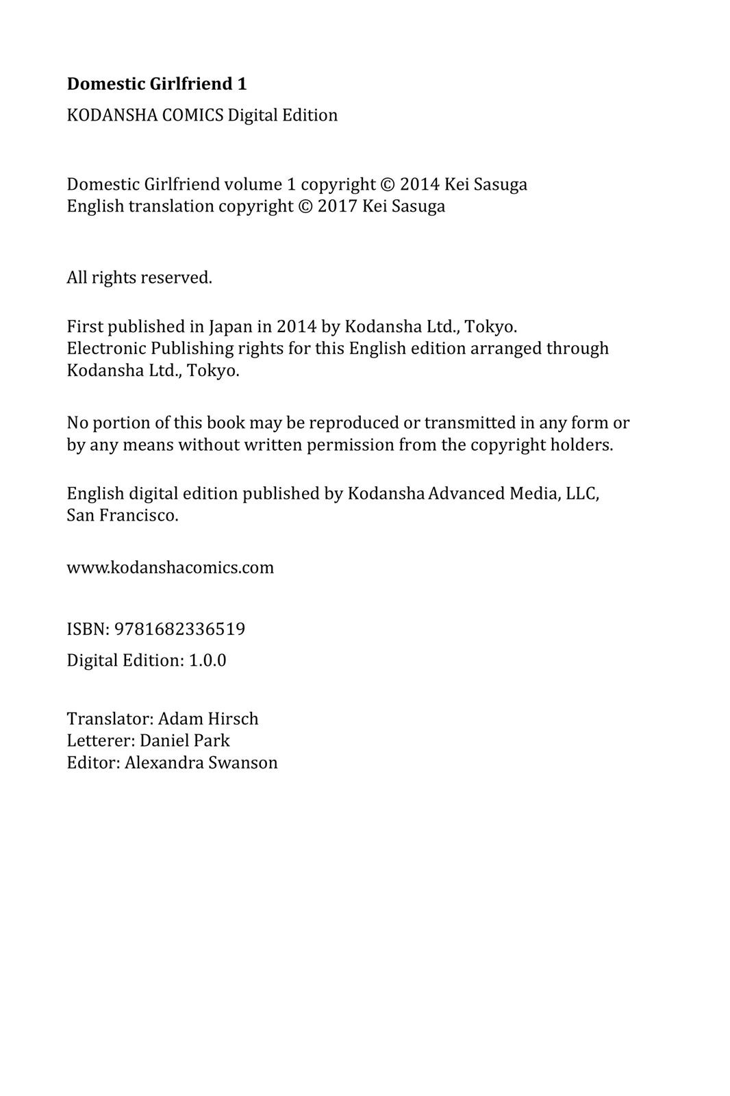 Domestic Girlfriend Chapter 5 - Page 34