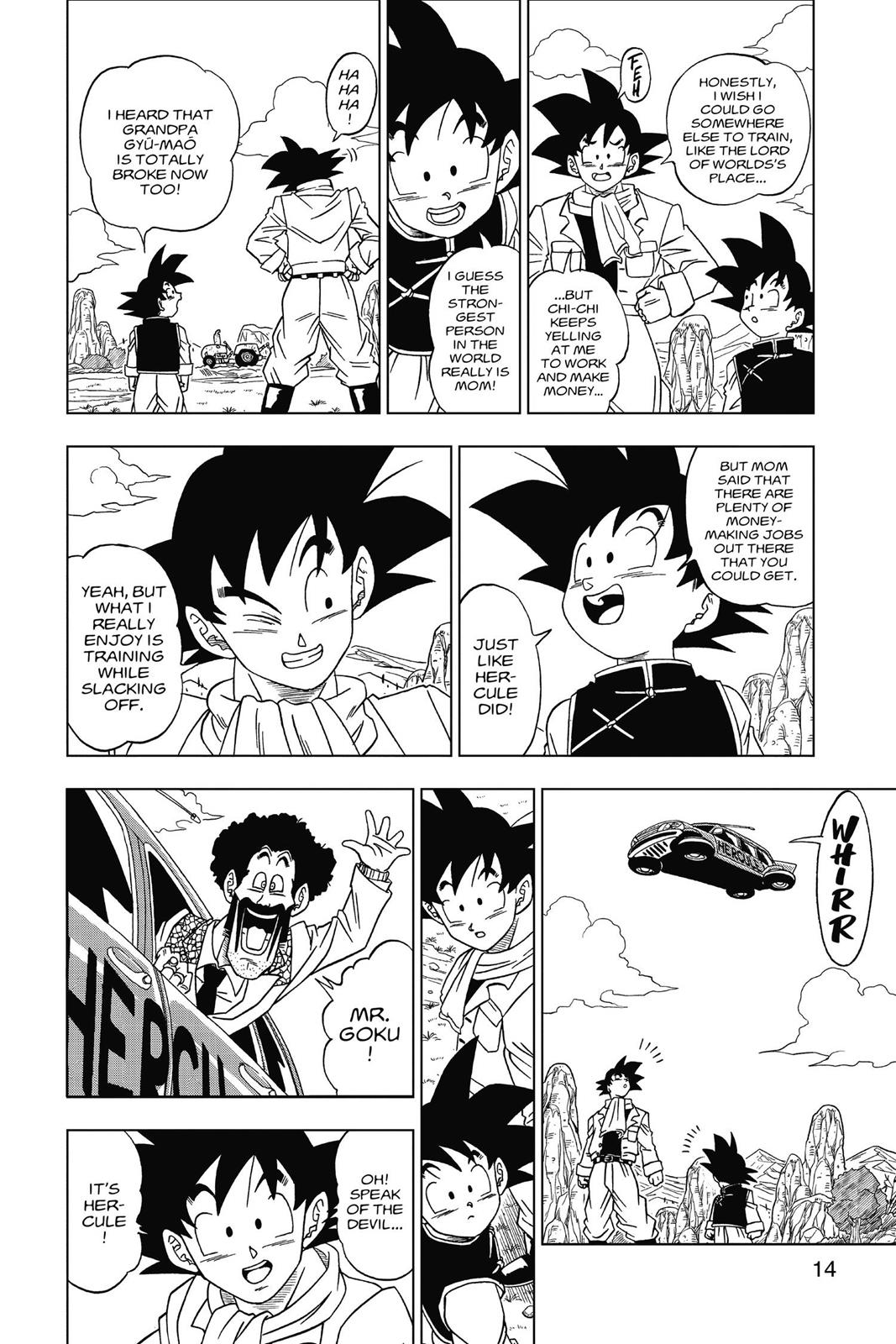 Dragon Ball Super Chapter 1 14