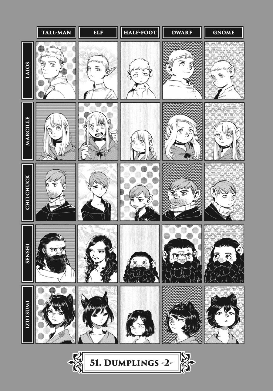 Dungeon Meshi Chapter 51 - Page 1 - Dungeon Meshi manga Chapter 51 manga