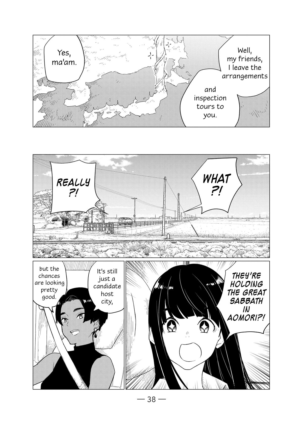 Flying Witch Chapter 75 8