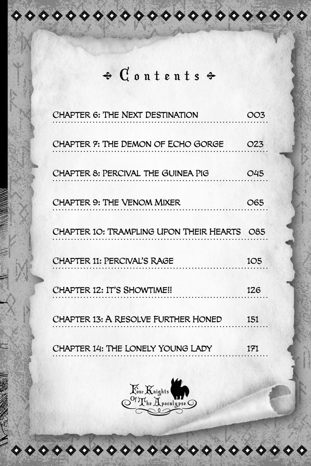 The Seven Deadly Sins - Four Knights of the Apocalypse Chapter 4