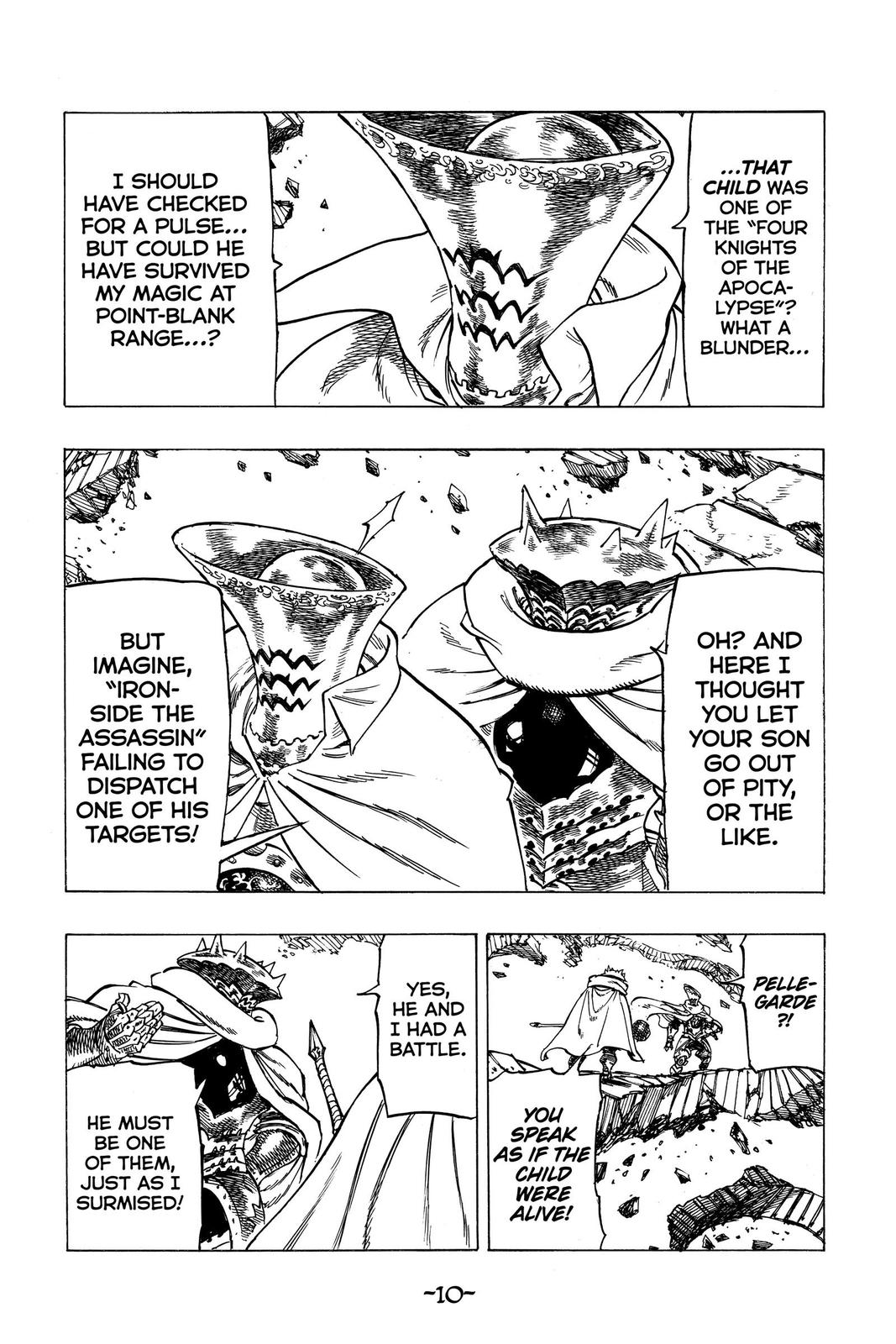 The Seven Deadly Sins - Four Knights of the Apocalypse Chapter 4