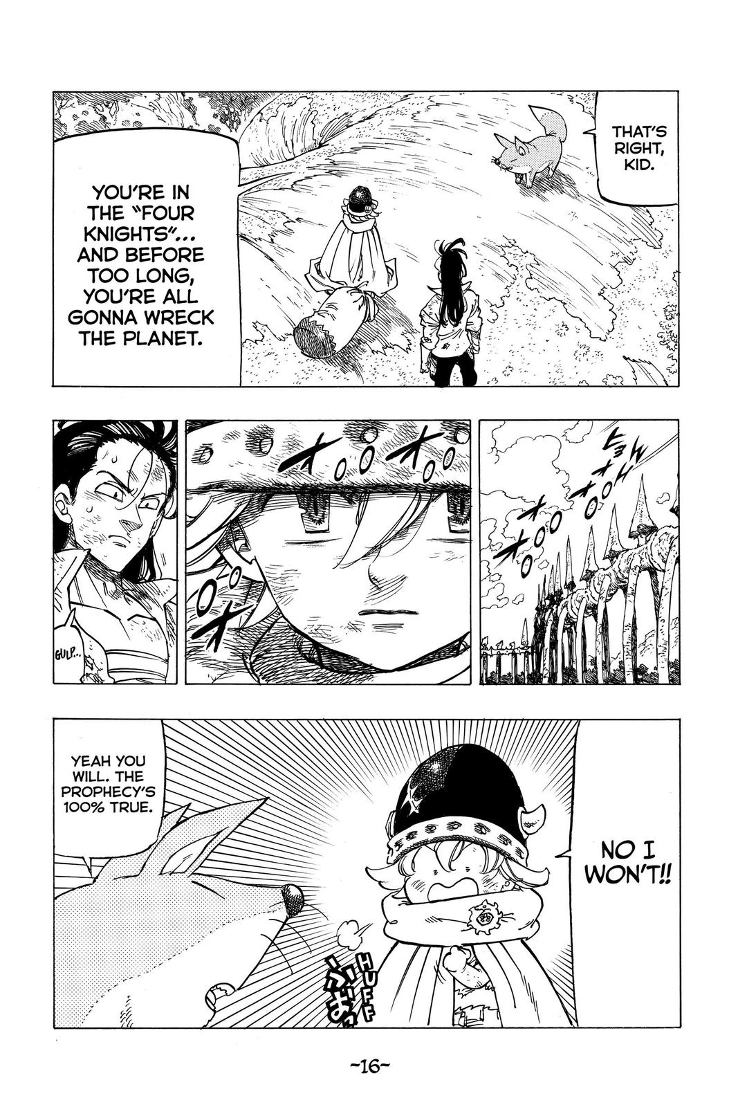 The Seven Deadly Sins - Four Knights of the Apocalypse Chapter 4