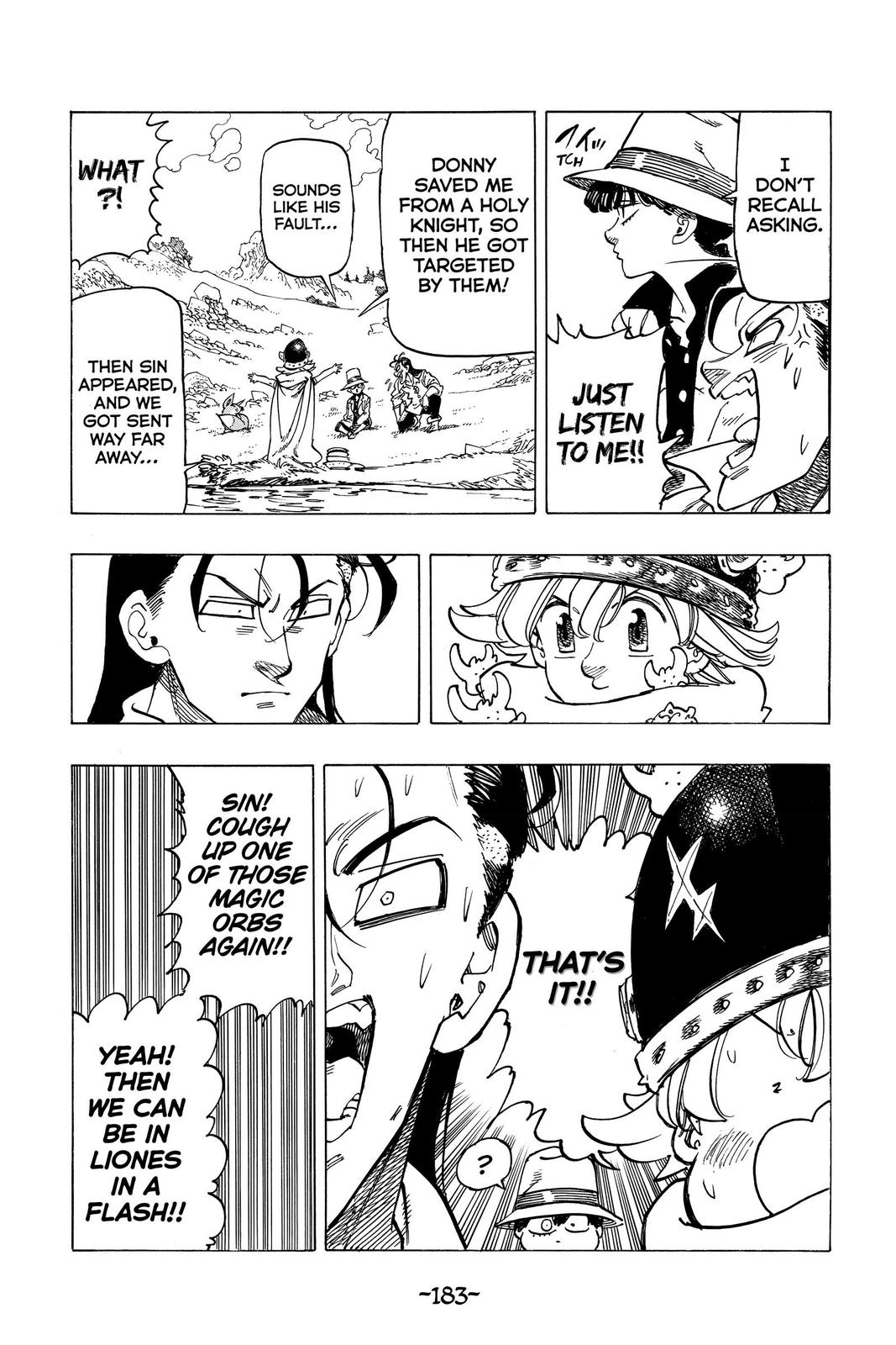 The Seven Deadly Sins - Four Knights of the Apocalypse Chapter 12