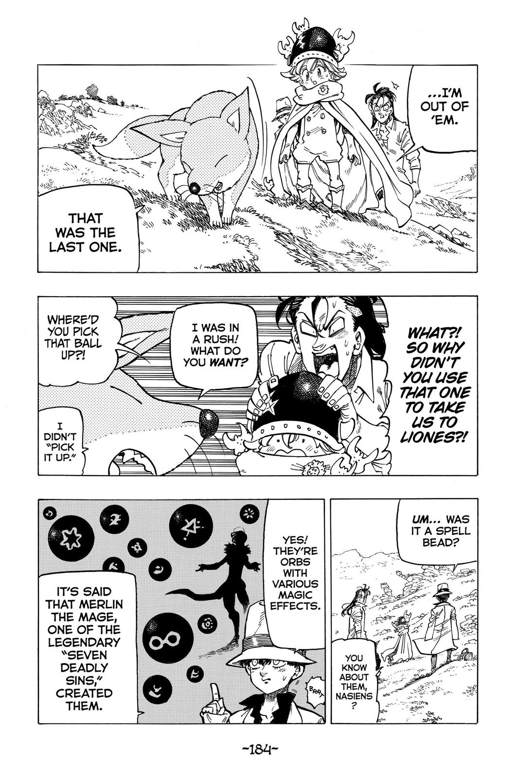 The Seven Deadly Sins - Four Knights of the Apocalypse Chapter 12
