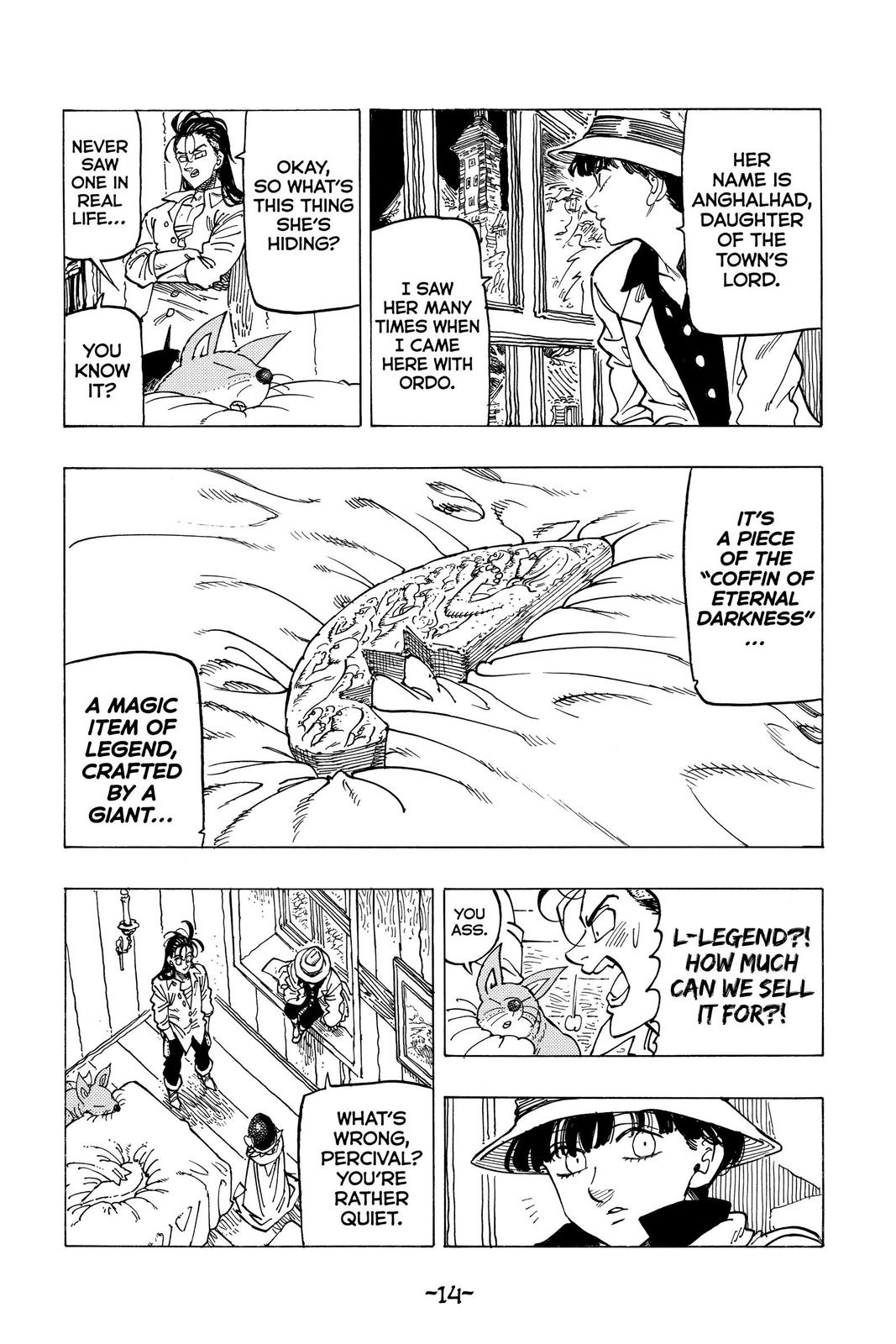 The Seven Deadly Sins - Four Knights of the Apocalypse Chapter 13