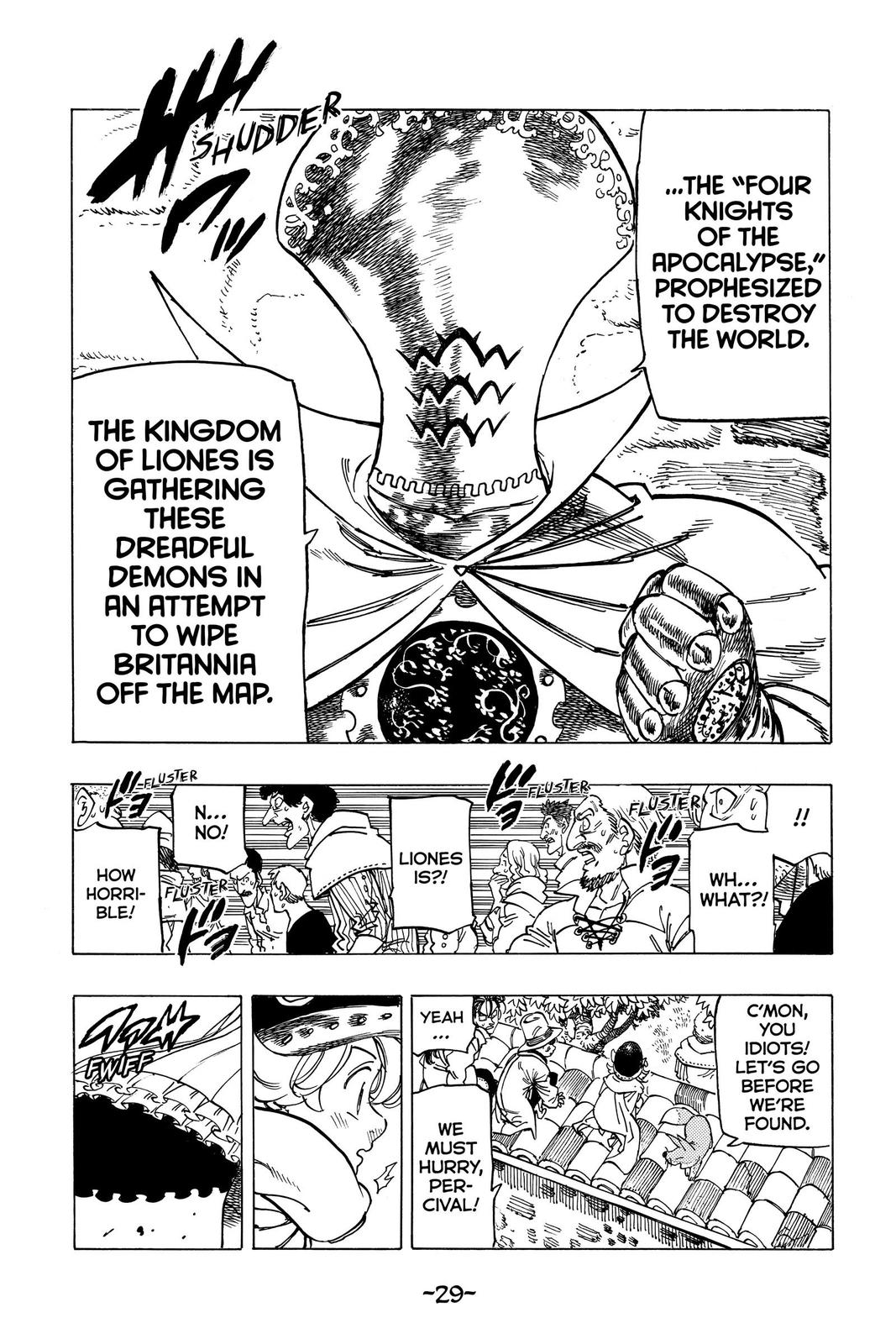 The Seven Deadly Sins - Four Knights of the Apocalypse Chapter 14