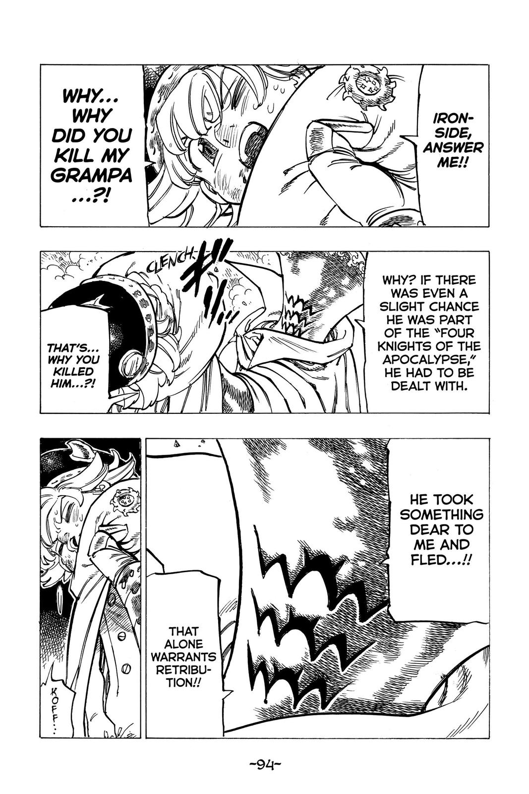 The Seven Deadly Sins - Four Knights of the Apocalypse Chapter 17