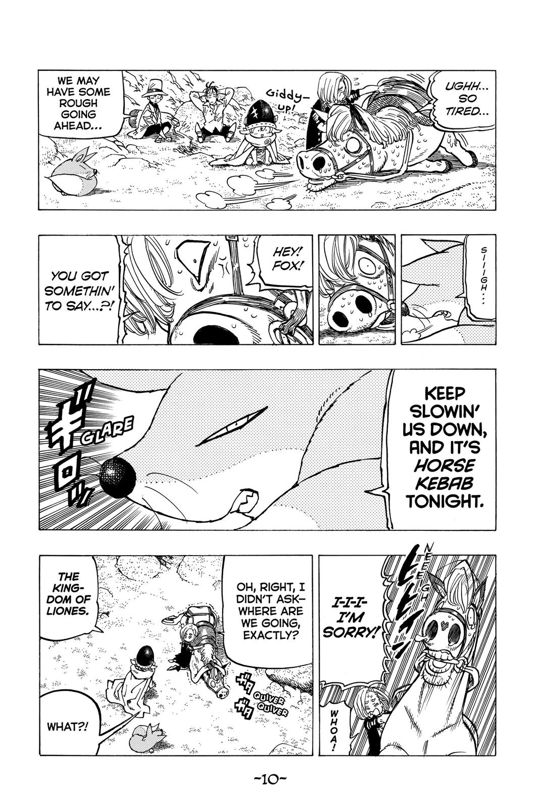 The Seven Deadly Sins - Four Knights of the Apocalypse Chapter 22