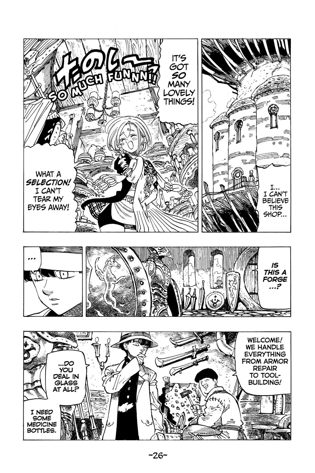 The Seven Deadly Sins - Four Knights of the Apocalypse Chapter 23