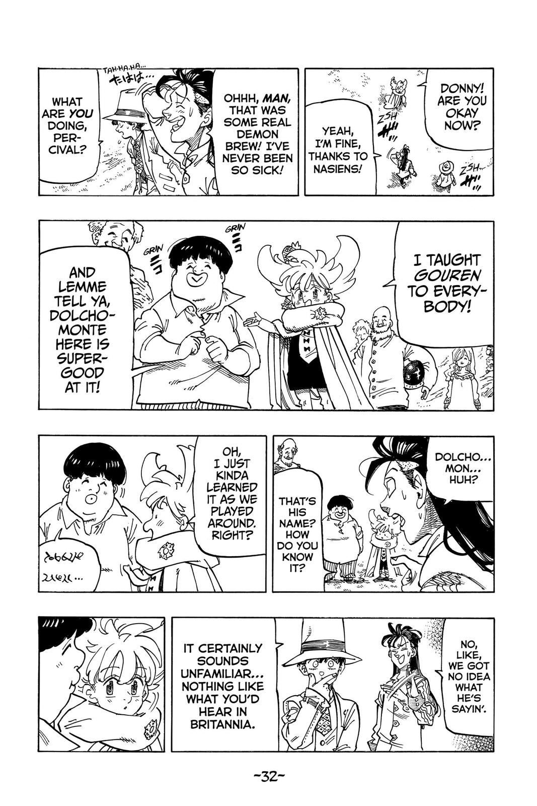 The Seven Deadly Sins - Four Knights of the Apocalypse Chapter 32