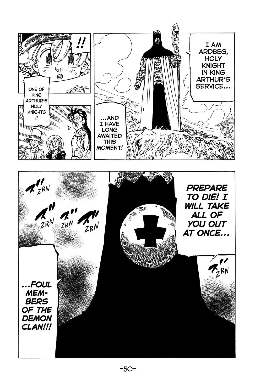 The Seven Deadly Sins - Four Knights of the Apocalypse Chapter 33