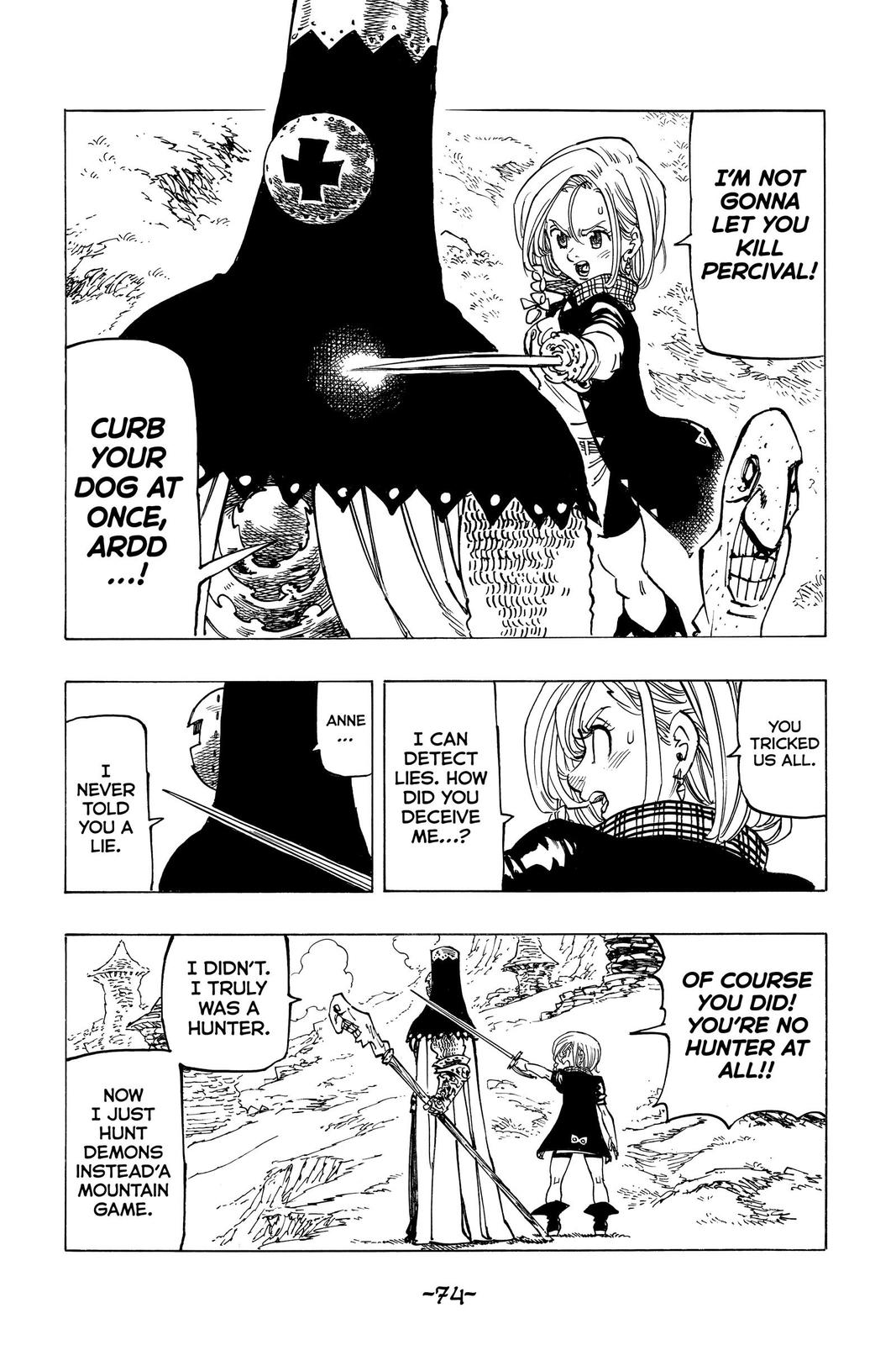 The Seven Deadly Sins - Four Knights of the Apocalypse Chapter 34