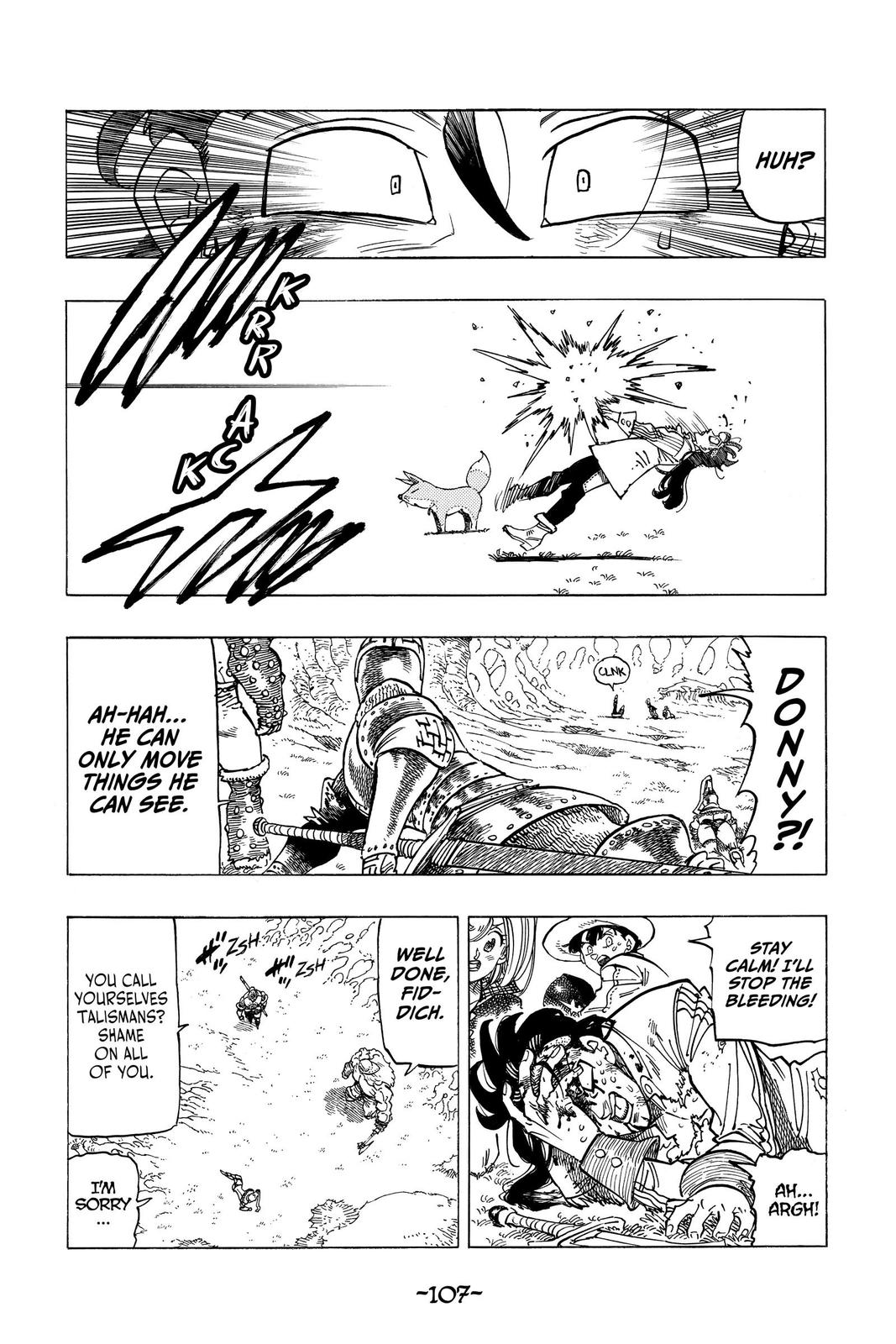 The Seven Deadly Sins - Four Knights of the Apocalypse Chapter 45