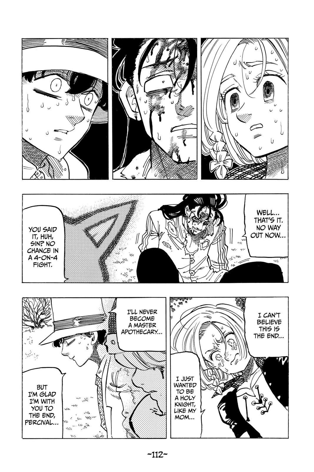 The Seven Deadly Sins - Four Knights of the Apocalypse Chapter 45