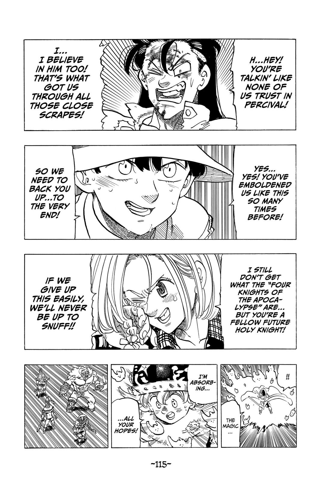 The Seven Deadly Sins - Four Knights of the Apocalypse Chapter 45