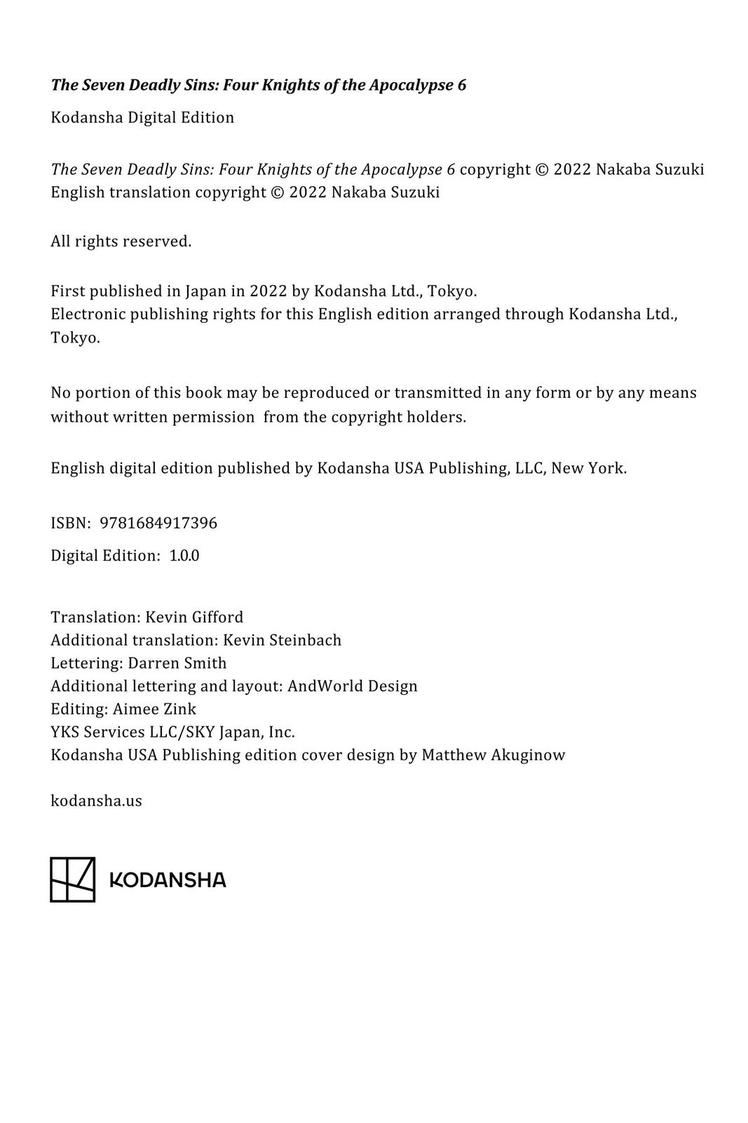 The Seven Deadly Sins - Four Knights of the Apocalypse Chapter 48