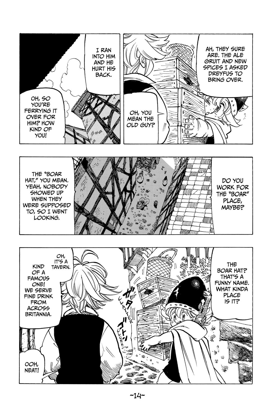 The Seven Deadly Sins - Four Knights of the Apocalypse Chapter 50