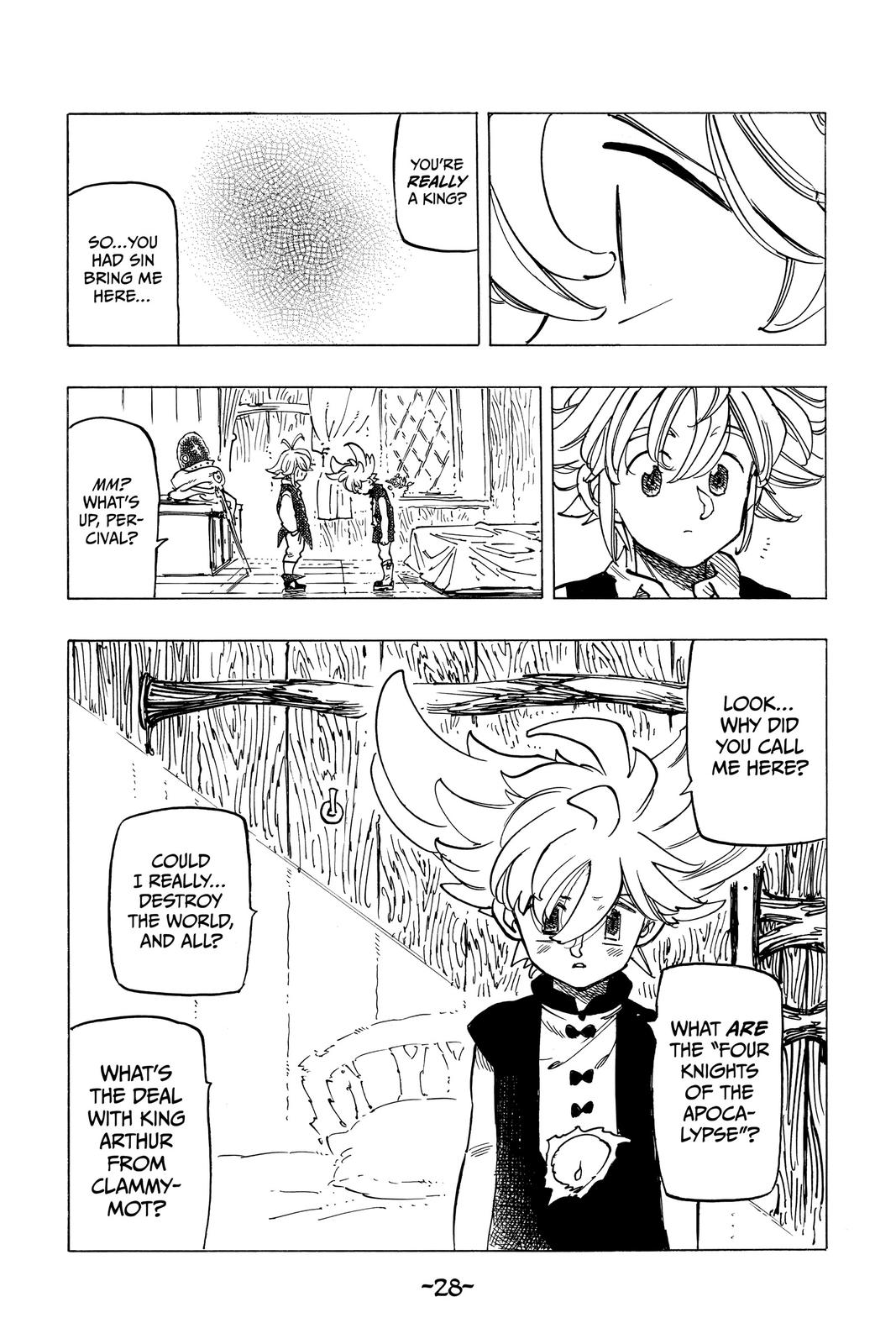 The Seven Deadly Sins - Four Knights of the Apocalypse Chapter 51