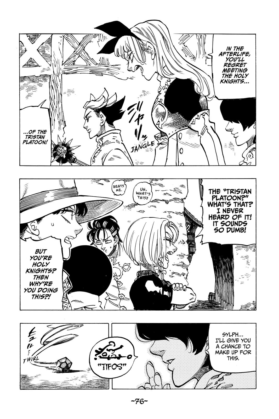 The Seven Deadly Sins - Four Knights of the Apocalypse Chapter 52