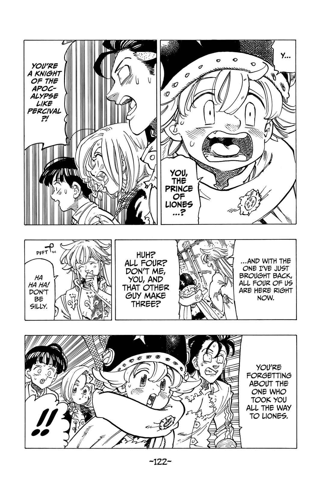 The Seven Deadly Sins - Four Knights of the Apocalypse Chapter 54