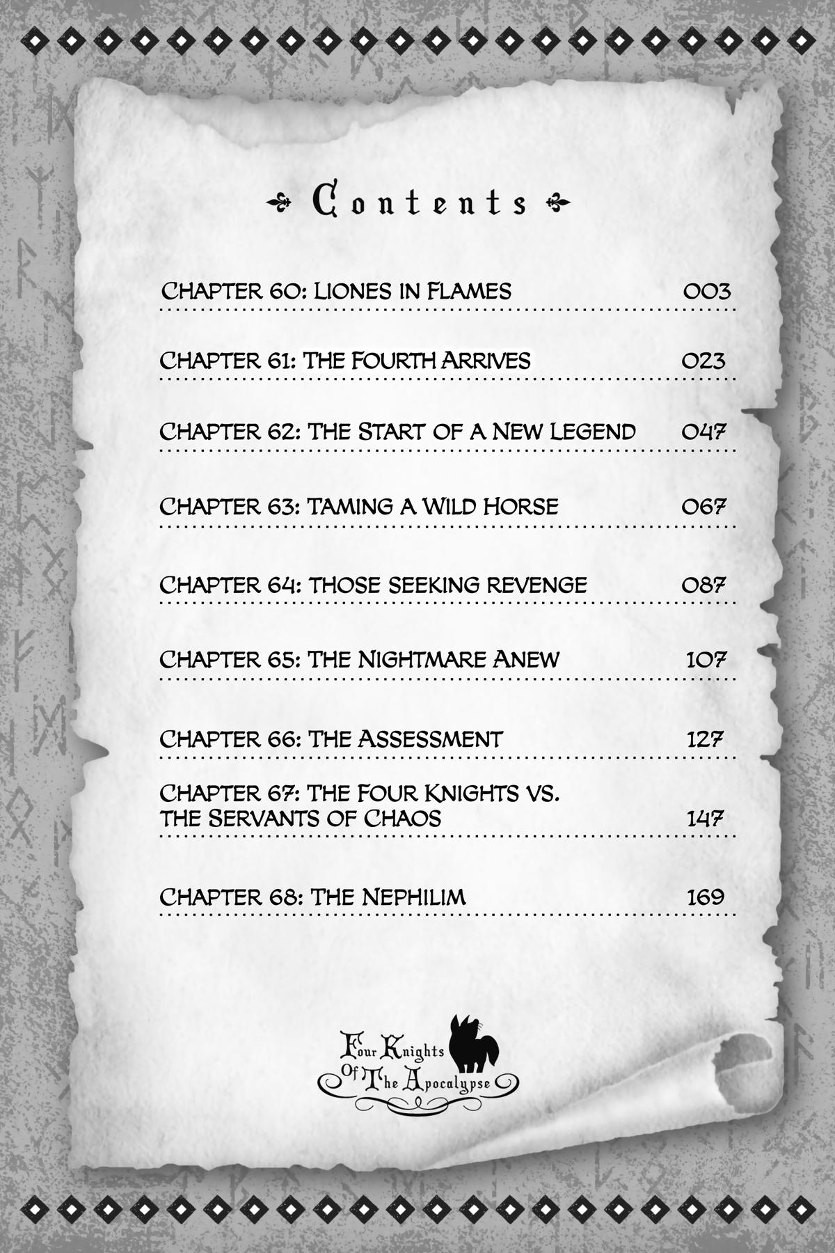 The Seven Deadly Sins - Four Knights of the Apocalypse Chapter 58