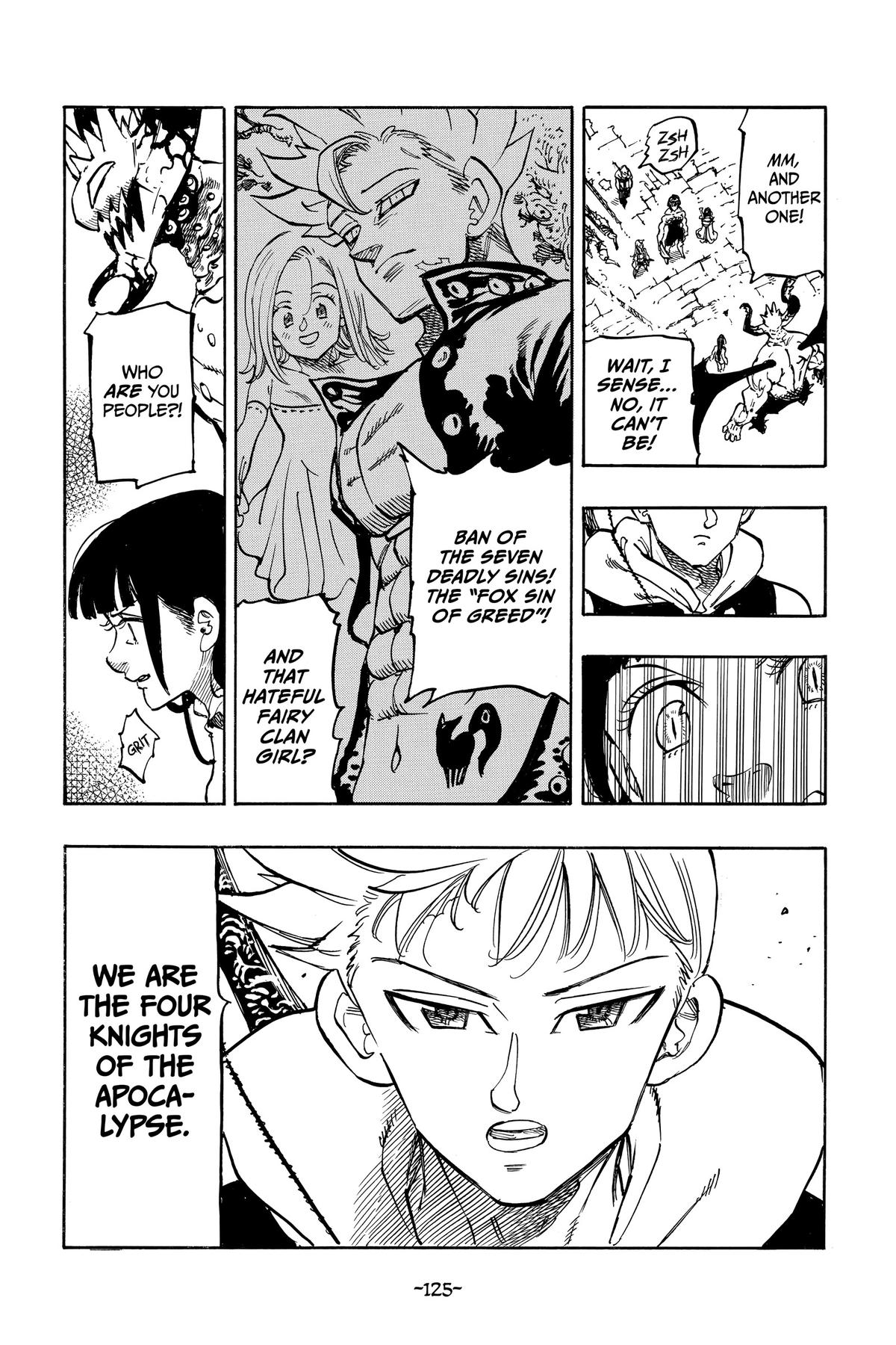 The Seven Deadly Sins - Four Knights of the Apocalypse Chapter 63