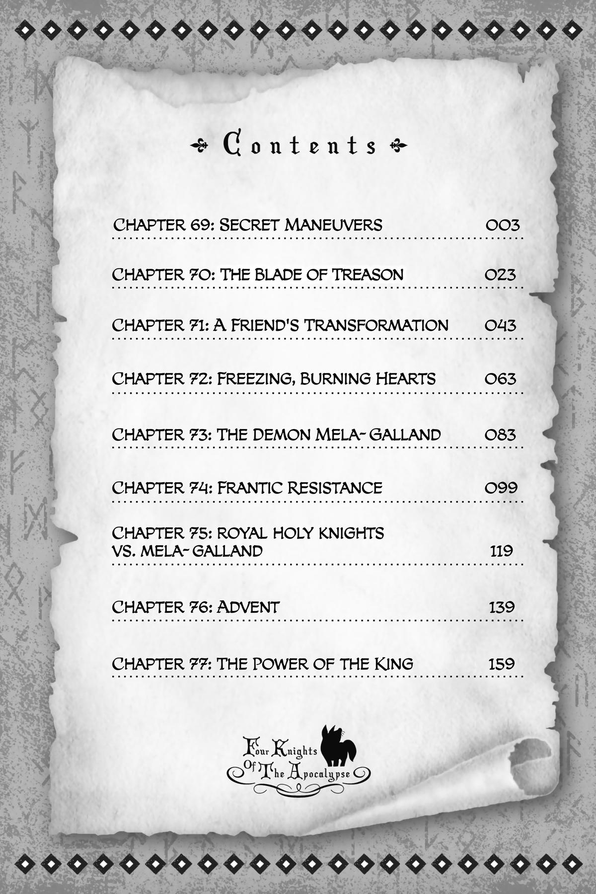 The Seven Deadly Sins - Four Knights of the Apocalypse Chapter 67