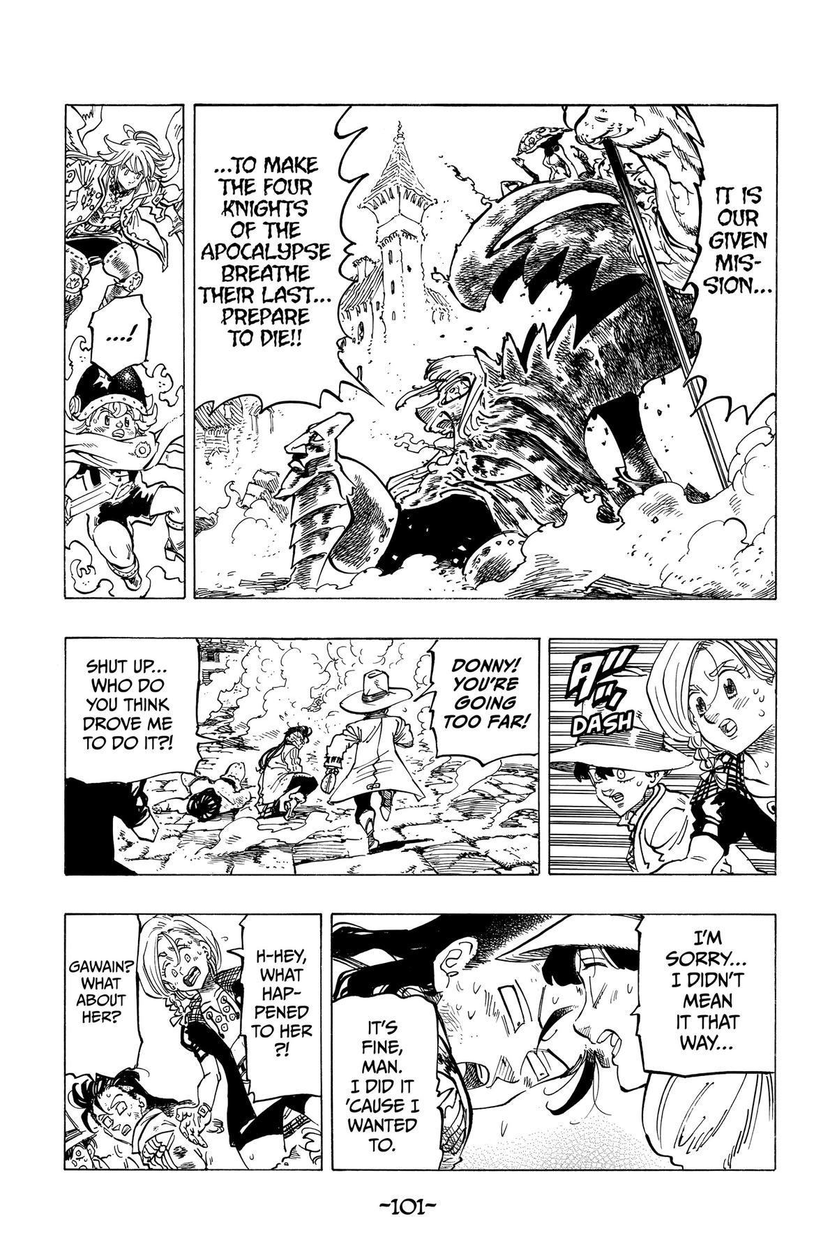 The Seven Deadly Sins - Four Knights of the Apocalypse Chapter 72