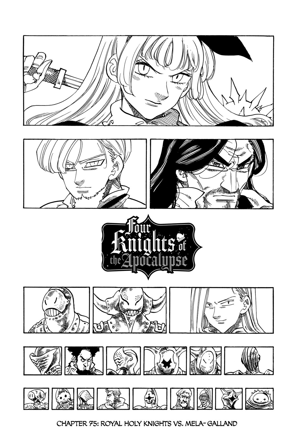 The Seven Deadly Sins - Four Knights of the Apocalypse Chapter 73