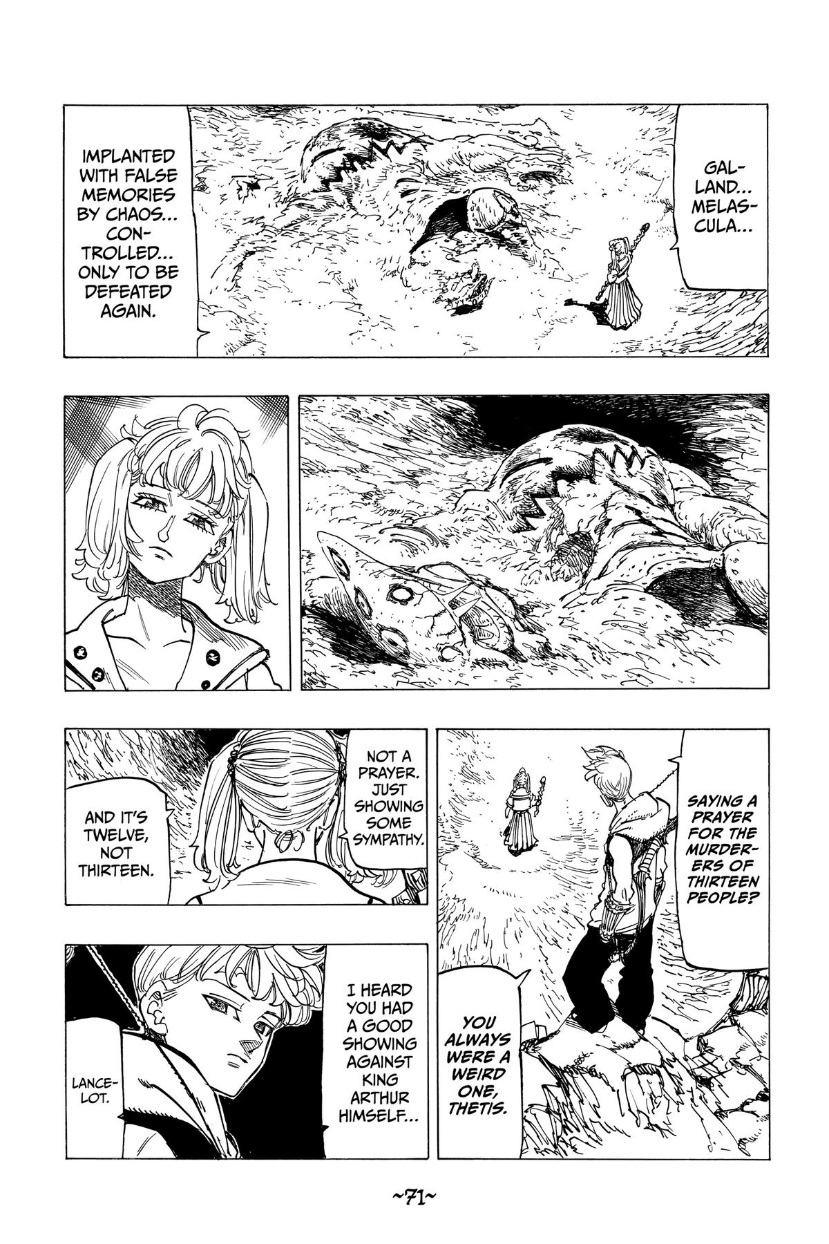 The Seven Deadly Sins - Four Knights of the Apocalypse Chapter 80
