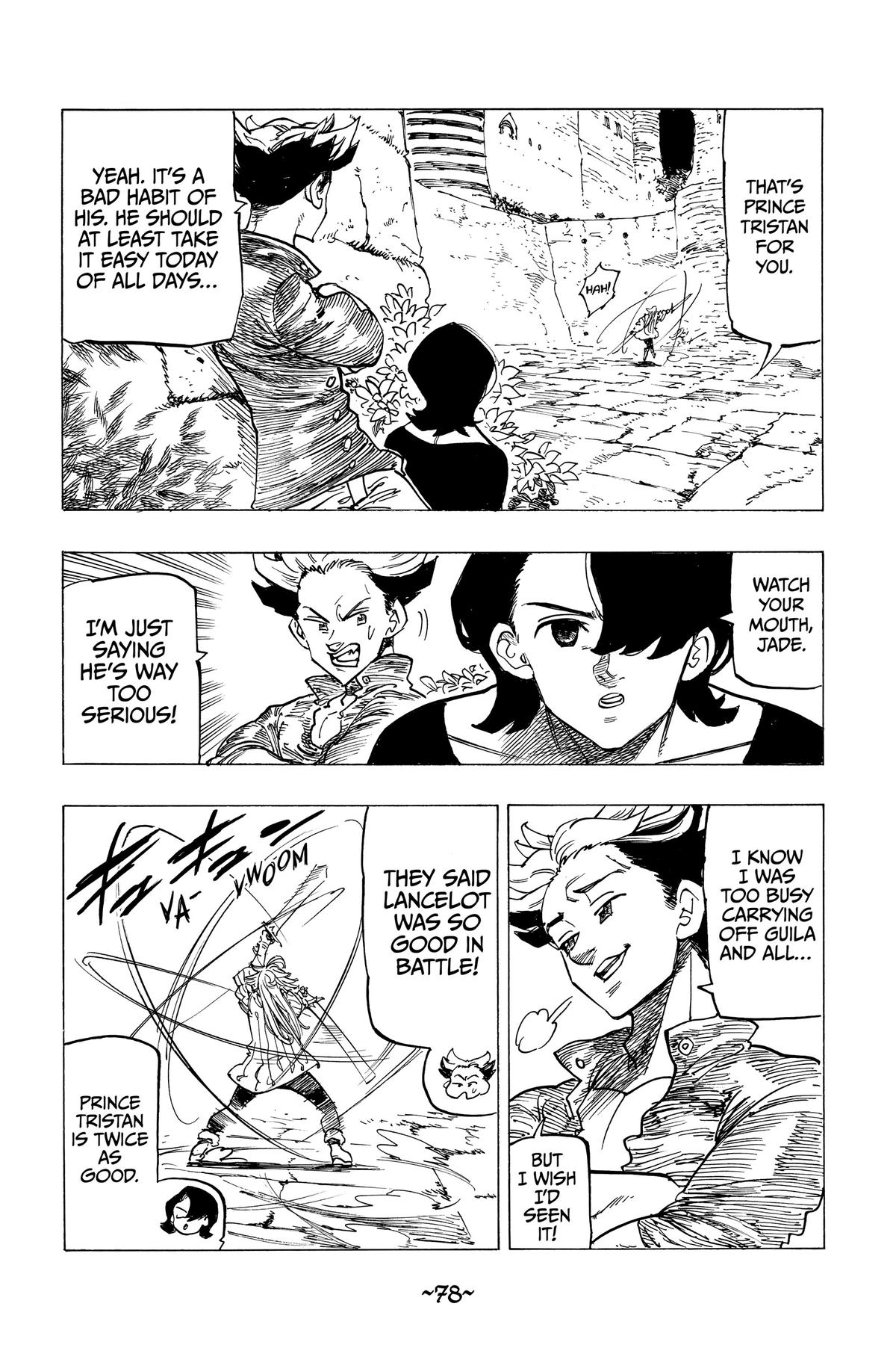The Seven Deadly Sins - Four Knights of the Apocalypse Chapter 80