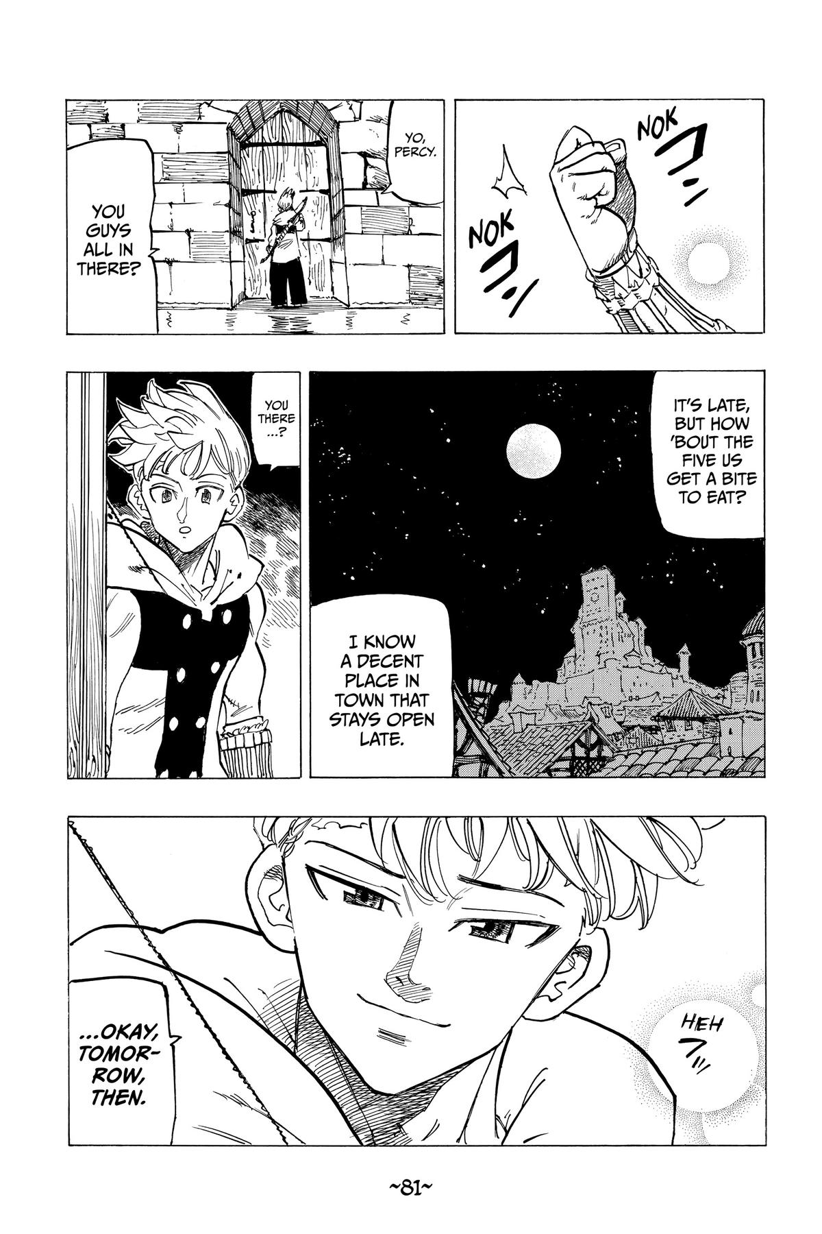 The Seven Deadly Sins - Four Knights of the Apocalypse Chapter 80