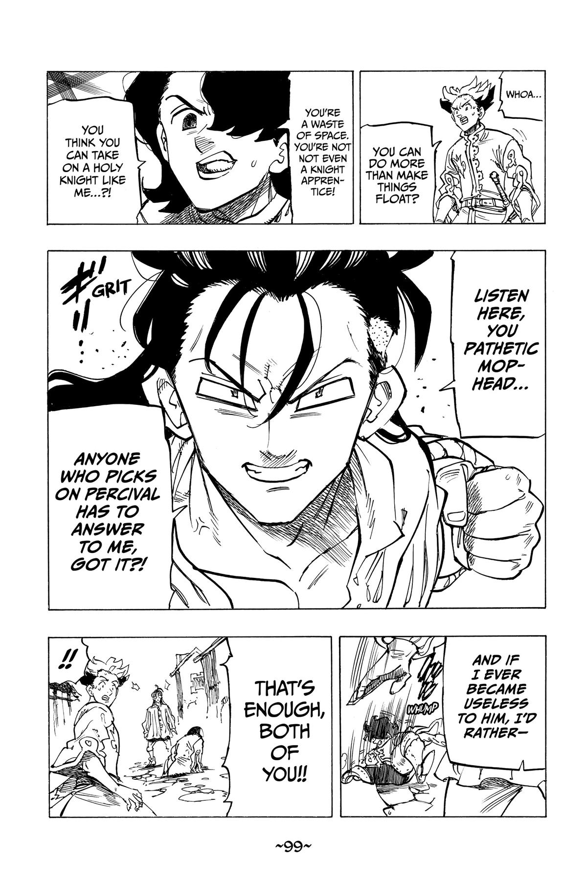 The Seven Deadly Sins - Four Knights of the Apocalypse Chapter 81