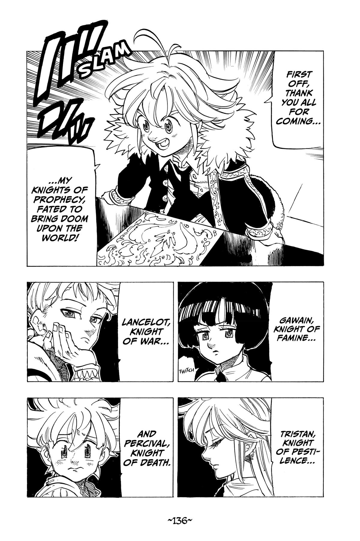 The Seven Deadly Sins - Four Knights of the Apocalypse Chapter 82