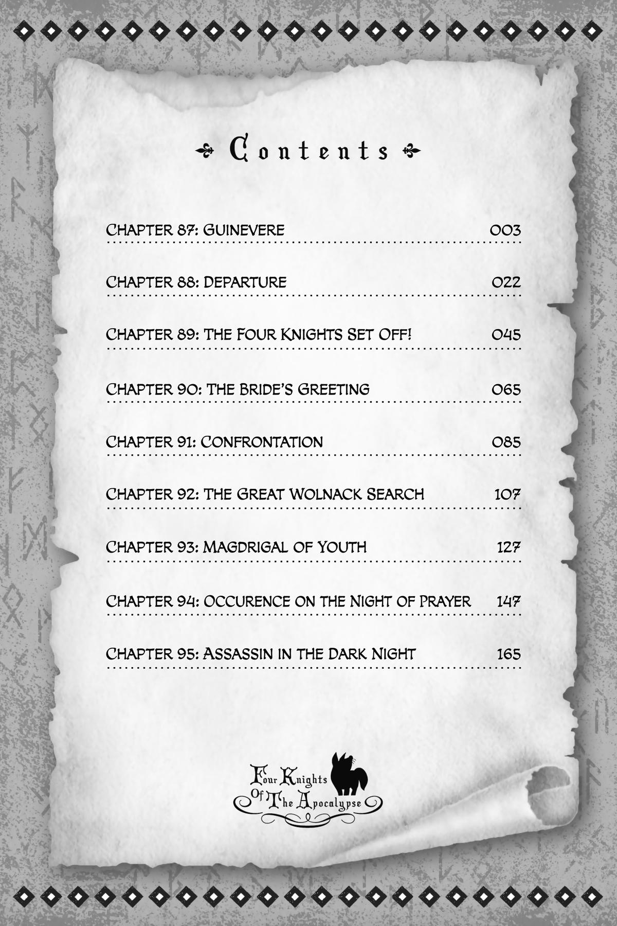 The Seven Deadly Sins - Four Knights of the Apocalypse Chapter 85