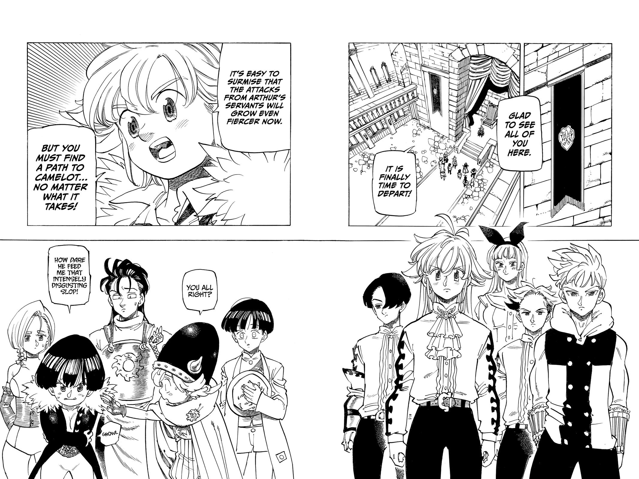 The Seven Deadly Sins - Four Knights of the Apocalypse Chapter 87