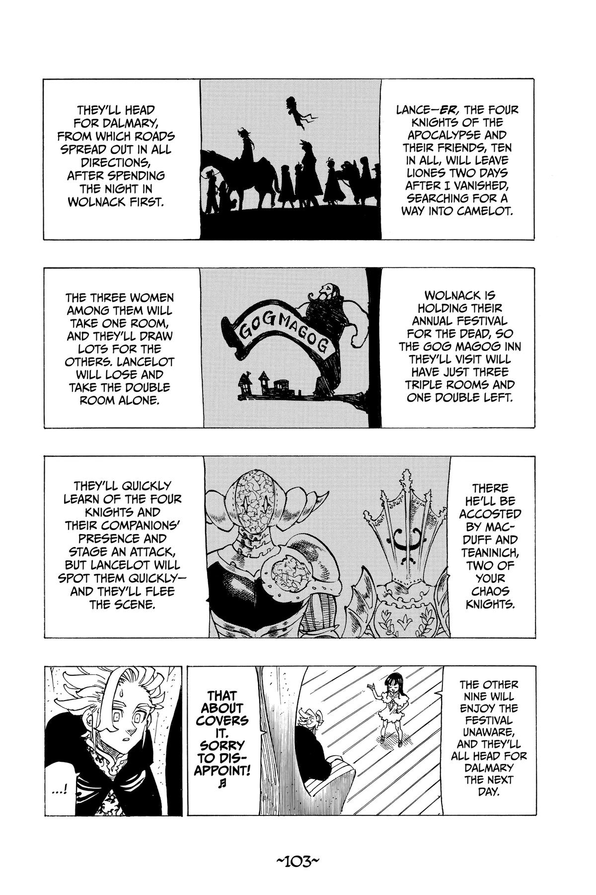 The Seven Deadly Sins - Four Knights of the Apocalypse Chapter 90