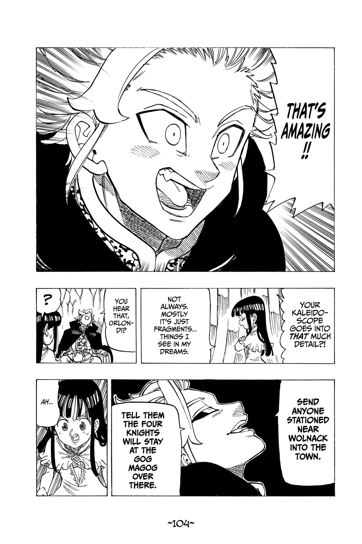 The Seven Deadly Sins - Four Knights of the Apocalypse Chapter 90