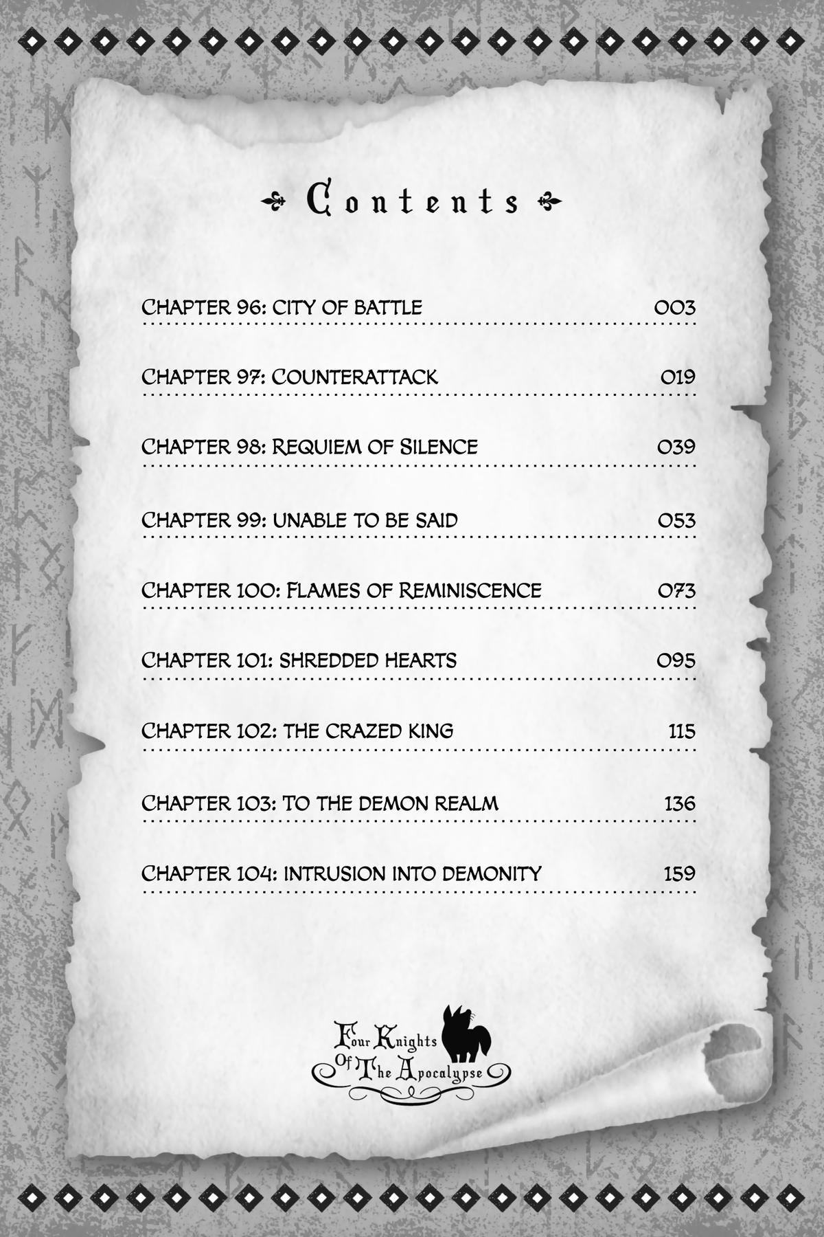 The Seven Deadly Sins - Four Knights of the Apocalypse Chapter 94