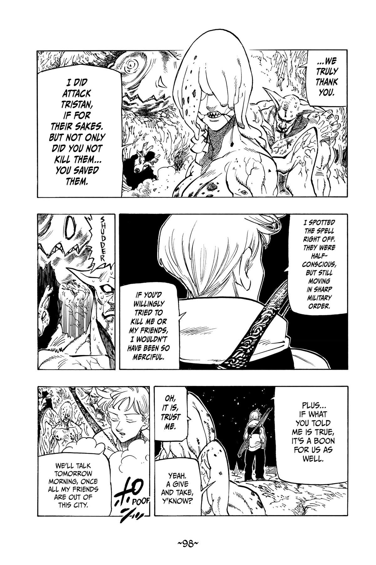 The Seven Deadly Sins - Four Knights of the Apocalypse Chapter 100